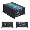 WZRELB RBP-500S-LED 500w Pure Sine Wave Solar Power Inverter 12v 120v 60hz(Black)