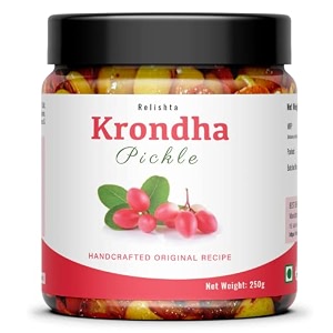 relishta karonda pickle home style north indian premium karonda pickle  karonda ka achar  handcrafted original recipe amp traditional taste  250 gm