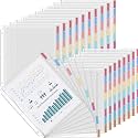 ReliThick 12 Set of 96 Pack Clear Sheet Protector for 3 Ring Binder