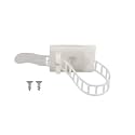 Rely®⇒VP INDUSTRIES (Pcs- 25) 21x30 mm Adhesive-Backed Cable Straps for Electrical Wire Management and Organization. Tool-Free Installation for Home Or Office. Screw-Mount for Permanent Hold