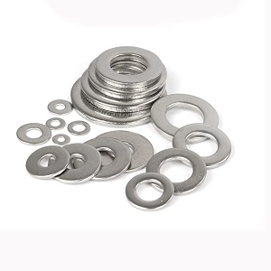 relyvp industries pcs-25 m10 stainless steel flat plain washer for screw bolt