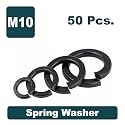 Rely®⇒VP INDUSTRIES (Pcs-25) M10 High Tensile Spring Washer Square Section Spring Split Lock Washer High Tensile EN-8