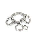 Rely®⇒VP INDUSTRIES (Pcs-25) M5 Stainless Steel Spring Washer Square Section Spring Split Lock Washer 304 Grade