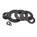 Rely®⇒VP INDUSTRIES (Pcs-50) M4 Mild Steel Flat Plain Washer for Screw Bolt