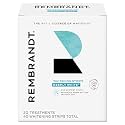 Rembrandt Teeth Whitening Strips, Deeply White, Enamel-Safe, 40 Whitening Strips (20 Treatments) (Pack of 6)