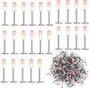 REMICH 7.3mm Nail Gun Manual Steel Nails, Round Nails 100 Pcs Rivet (Aluminium) Rivet