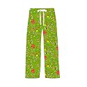 Remimi Girl Boy Plaid Pants Drawstring Summer Casual Loose Bottoms 5-14 Years