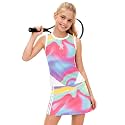 Remimi Girls Tennis Outfits Golf Tank Top and Skirt with Shorts 4-12 Years