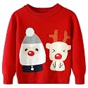 Remimi Kids Christmas Sweater for Toddler Girls Boys Holiday Pullover Top
