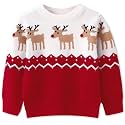 Remimi Kids Christmas Sweater for Toddler Girls Boys Holiday Pullover Top