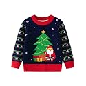 Remimi Kids Christmas Sweater for Toddler Girls Boys Holiday Pullover Top
