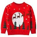 Remimi Kids Christmas Sweater for Toddler Girls Boys Holiday Pullover Top