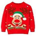 Remimi Kids Christmas Sweater for Toddler Girls Boys Holiday Pullover Top