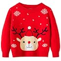Remimi Kids Christmas Sweater for Toddler Girls Boys Holiday Pullover Top
