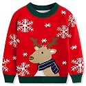 Remimi Kids Christmas Sweater for Toddler Girls Boys Holiday Pullover Top