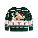 Remimi Kids Christmas Sweater for Toddler Girls Boys Holiday Pullover Top