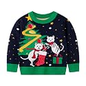 Remimi Kids Christmas Sweater for Toddler Girls Boys Holiday Pullover Top