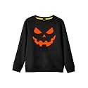 Remimi Kids Halloween Sweatshirt Long Sleeve Thanksgiving Tops 3-14 Years