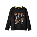 Remimi Kids Halloween Sweatshirt Long Sleeve Thanksgiving Tops 3-14 Years