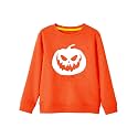 Remimi Kids Halloween Sweatshirt Long Sleeve Thanksgiving Tops 3-14 Years