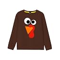 Remimi Kids Halloween Sweatshirt Long Sleeve Thanksgiving Tops 3-14 Years