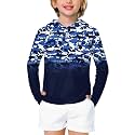 Remimi Kids Sun Shirt Rash Guard Quick Dry Sun Protection Athletic Hoodie Hiking Shirts 3-12 Years