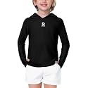Remimi Kids Sun Shirt Rash Guard Quick Dry Sun Protection Athletic Hoodie Hiking Shirts 3-12 Years