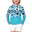 Remimi Kids Sun Shirt Rash Guard Quick Dry Sun Protection Athletic Hoodie Hiking Shirts 3-12 Years