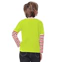 Remimi Unisex Kids Halloween Long Sleeve Shirt Holiday Stripe Shirts 2-12 Years