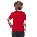 Remimi Unisex Kids Halloween Long Sleeve Shirt Holiday Stripe Shirts 2-12 Years