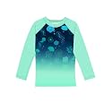 Remimi Unisex Kids Rash Guard Long Sleeve SPF 50+ Tie Dye Sun Shirt 3-12 Years