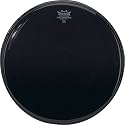Remo ES001600 Ebony Ambassador Drum Head, 16-Inch