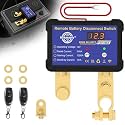 Remote Control Battery Disconnect Switch 12V 240A with Led Voltage Display, Anti Theft Kill Switch for Car, Auto, RV, ATV, Truck, Marine