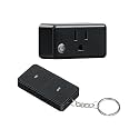 Remote Control Outlet, 200FT Long Range Remote Light Switch, Black