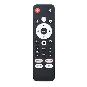 remotes compatible for hisense smart google led tv remotes  works with 324350556575 inch models  non-voice remote without voice hisense google tv remote