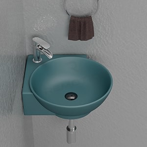 REMOTION Wall Mounted Wash Basin for Bathroom