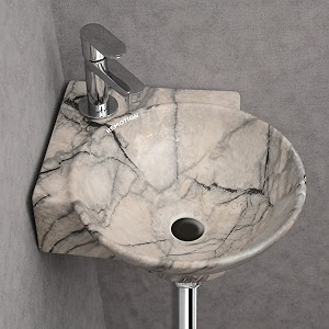 REMOTION Wall Mounted Wash Basin for Bathroom