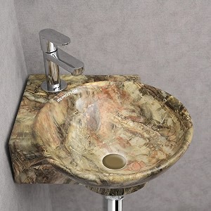 REMOTION Wall Mounted Wash Basin for Bathroom