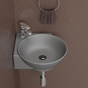REMOTION Wall Mounted Wash Basin for Bathroom