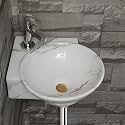 REMOTION Wall Mounted Wash Basin for Bathroom