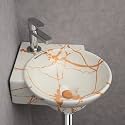 REMOTION Wall Mounted Wash Basin for Bathroom