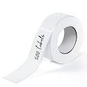 Removable Food Labels, 500 Count, 1 x 2 in, Blank Waterproof Stickers
