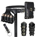 Renaissance Belt Pouch Set Medieval Pirate Ren Faire Accessories
