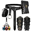 Renaissance Belt Pouch Set Medieval Pirate Ren Faire Accessories