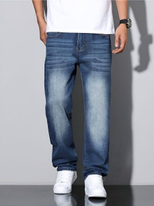 Rend Loose Fit Men Blue Jeans