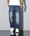 Rend Loose Fit Men Dark Blue Jeans