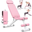 Rendpas Adjustable Workout Bench for Home Gym Full Body Strength Training
