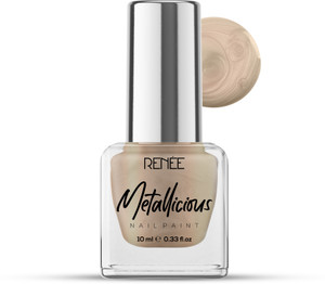 Renee Metallicious Nail Paint Gold Brass