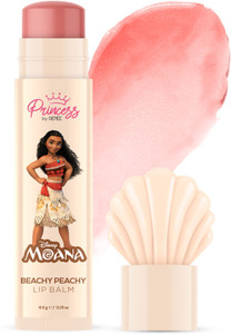 renee princess disney moana beachy peachy lip balm for smooth soft lips peach tint beachy peachy