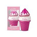 Princess by RENEE Icecream Lip Gloss - For Pre-Teen Girls, Enriched with Shea Butter &amp; Apricot Oil, Adds Glossy Shine with Nourishing and Moisturizing Effect - No Parabens, Cruelty-Free, Vegan - 8ml
